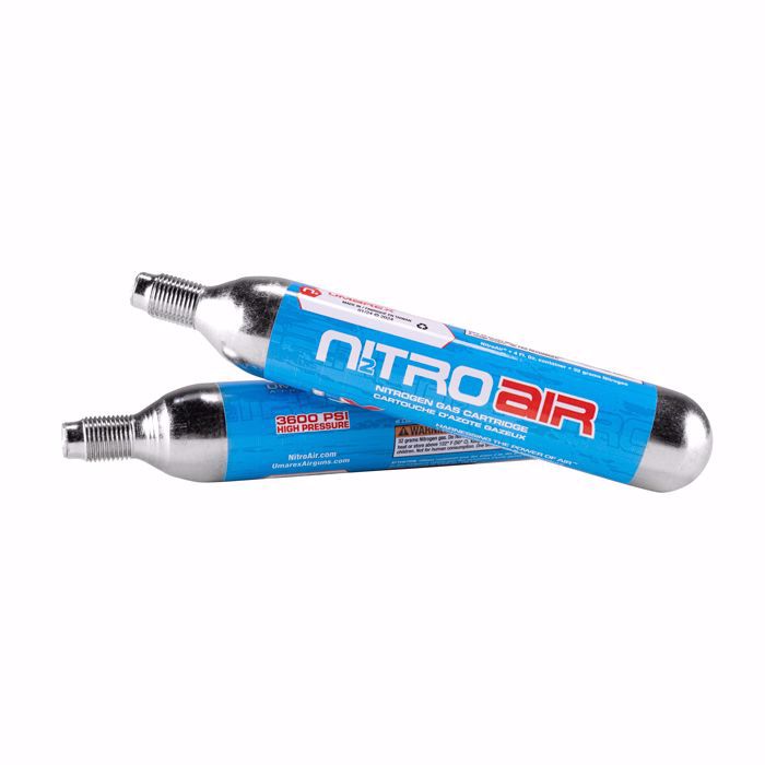 Umarex Nitroair Prefilled Nitrogen Cartridges 3600psi, 2-pack (2211382)