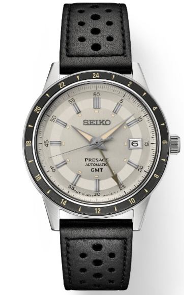 Seiko Presage Automatic 40.8 mm Ivory Dial Water Resistant Men's Watch (SSK011)