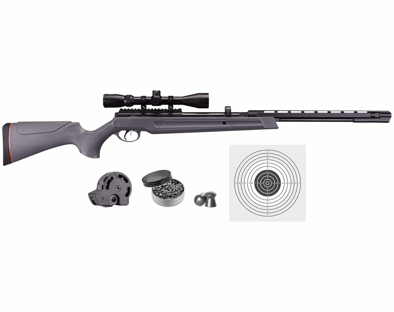 Umarex Synergis Elite Underlever .22 Cal Air Rifle Gas Piston with Targets & Pellets