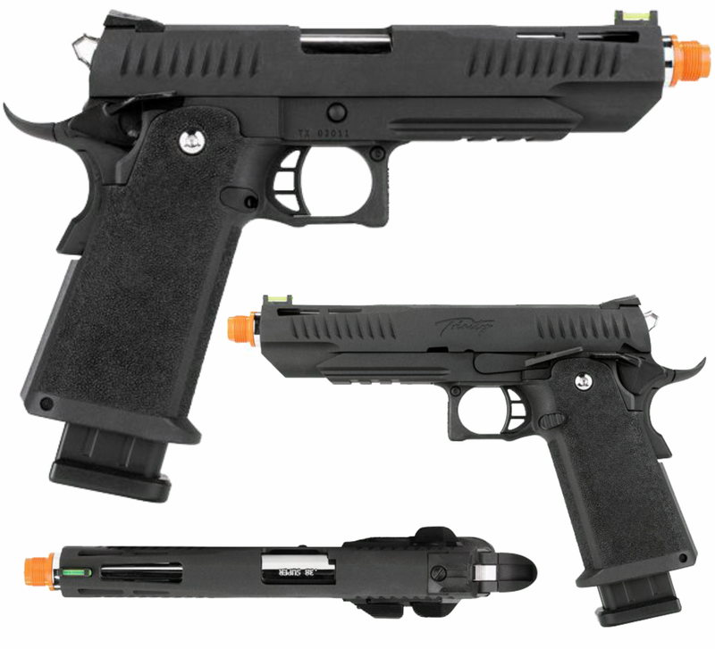 Umarex Elite Force Modify-Tech Trinity Hi-Capa Green Gas 6mm Full-Blowback Airsoft Pistol (2279605)