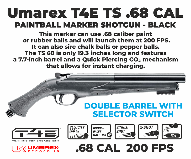 Umarex T4E TS .68 Caliber CO2 Paintball Marker (2292130)