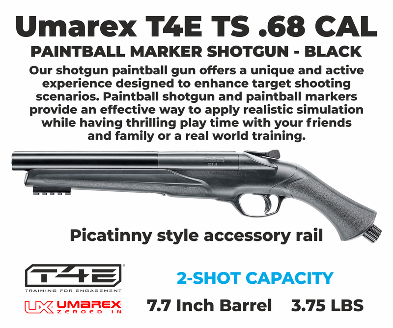 Umarex T4E TS .68 Caliber CO2 Paintball Marker (2292130)