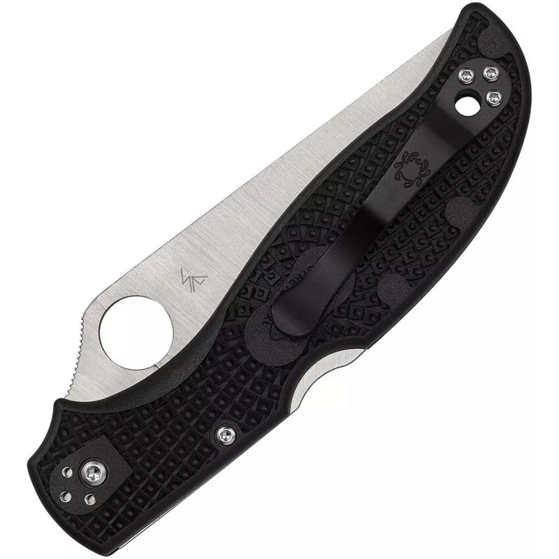 Spyderco Stretch 2 XL Lightweight 3.99" CombinationEdge Folding Pocket Knife (C258PSBK)