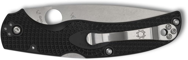 Spyderco Native Chief Black Lightweight CombinationEdge Folding 4.02" Pocket Knife (C244PSBK)