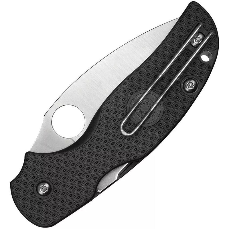 Spyderco Sage 5 Lightweight 3" Plain Edge Pocket Folding Knife (C123PBK)