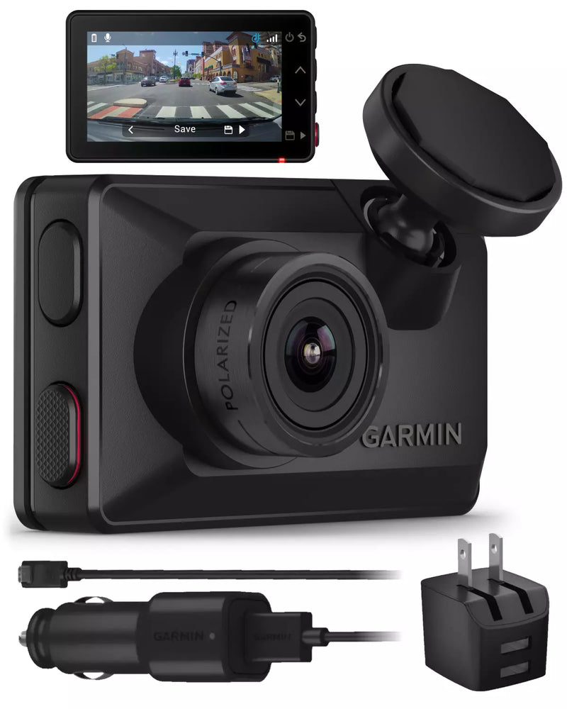 Garmin 4K Touchscreen Dash Cam X310 with a 140-degree Field of View and built-in Clarity Polarizer (010-02860-00)