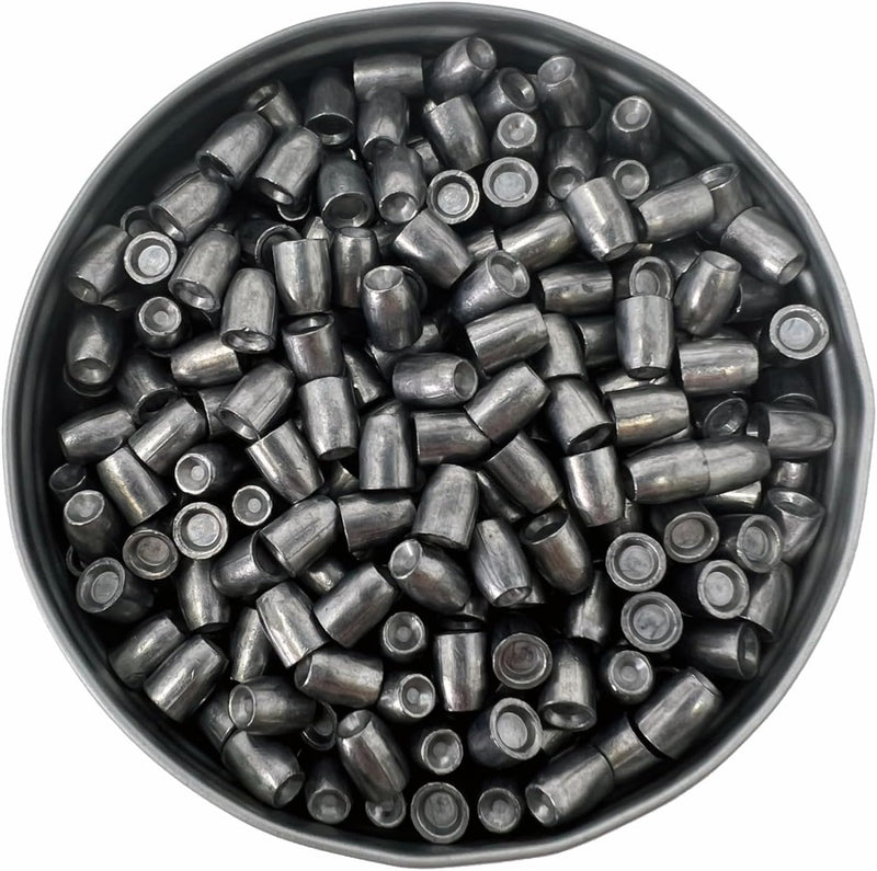 Hawki Airgun Pellets Slug Medium Holow Point .177 Cal / 4.5mm Caliber (13.42 gr/0.87 g) 400 ct (Hi7035EX-M)