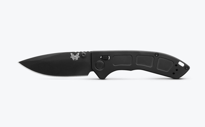 Benchmade 743BK-01 Mini Narrows Black 2.98" Plain Edge Folding Pocket Knife