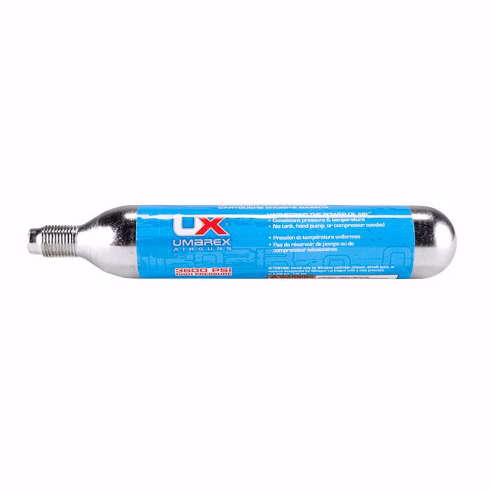 Umarex Nitroair Prefilled Nitrogen Cartridges 3600psi, 2-pack (2211382)