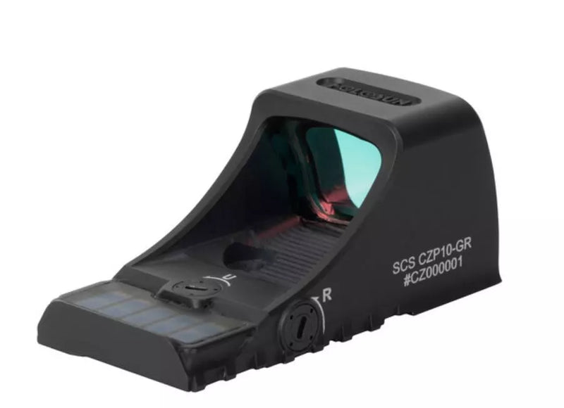 Holosun Solar Shake Awake Green Dot Reflex Optic Sight (SCS-P10-GR)