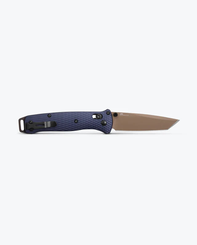 Benchmade Bailout Crater Blue Aluminum 3.38" Folding Pocket Knife (537FE-02)