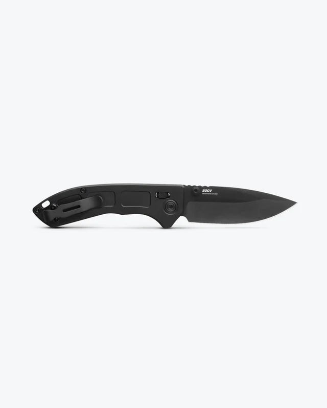 Benchmade 743BK-01 Mini Narrows Black 2.98" Plain Edge Folding Pocket Knife