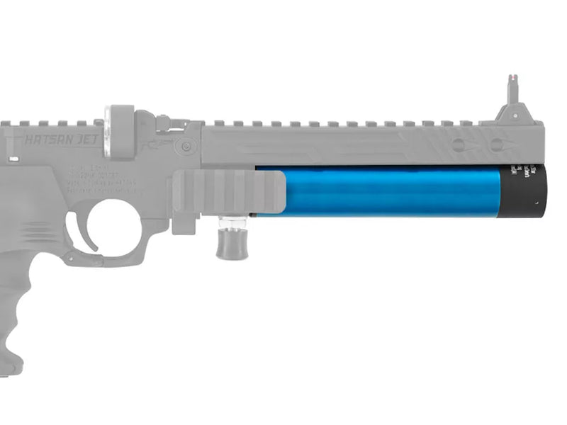 Hatsan Jet I Air Pistol Converts to Air Rifle Single Air Cylinder, Blue (HA90262)