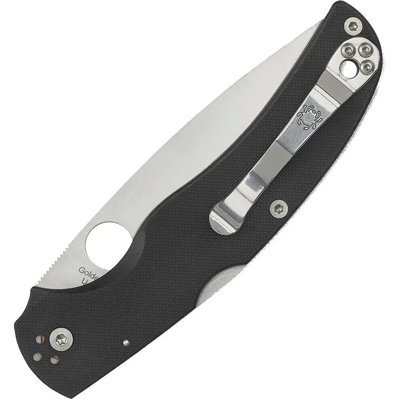 Spyderco Native Chief Plain Edge Folding 4.08" Pocket Knife (C244GP)