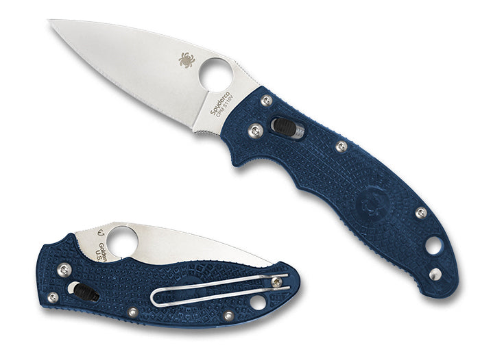 Spyderco Manix 2 Lightweight FRCP Dark Blue CMP S110V 3.37" Folding Pocket Knife