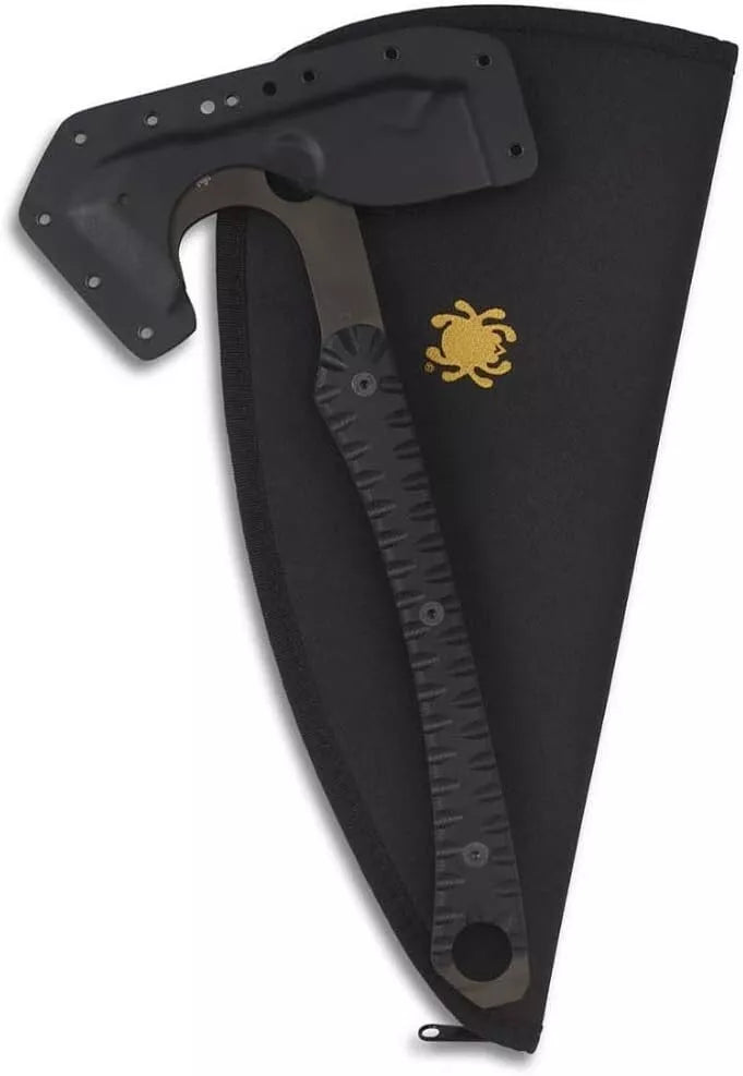 Spyderco Warrior Hawk Tactical Tomahawk D2 Tool Steel G10 Handles with Sheath (H03)