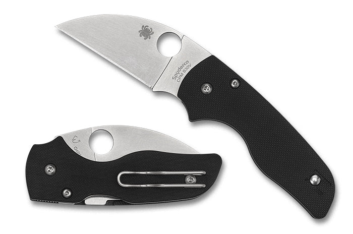 Spyderco Lil' Native G-10 Wharncliffe 2.47" Plain Edge Folding Pocket Knife (C230GPWC)