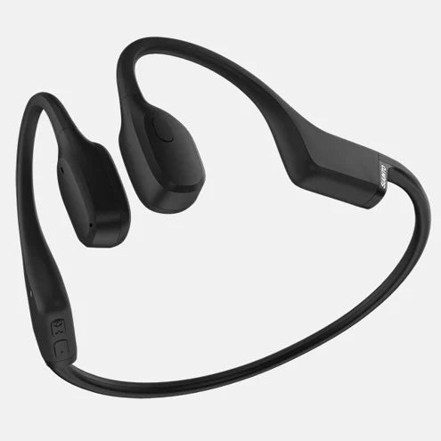 SUUNTO Sonic Open-Ear Bone Conduction Sports Headphone, Black, Bluetooth Wireless Headset w/Enhanced Bass & Multipoint Connection, 10H Playtime w/Fast Charging (SS050946000)