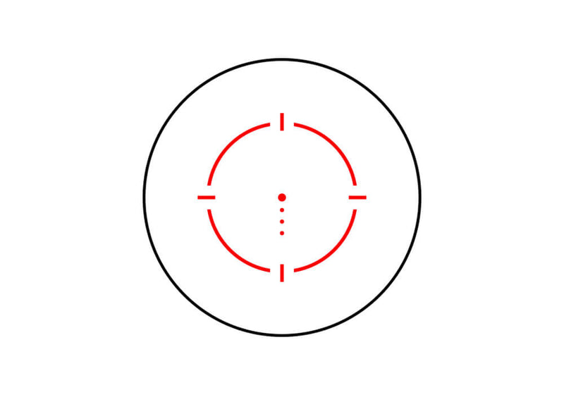 Sig Sauer ROMEO5 GEN II ELITE 1X20mm 1.93" Tall Mount Quad Ballistic Circle Dot 2.0 Red Dot Sight (SOR5193)