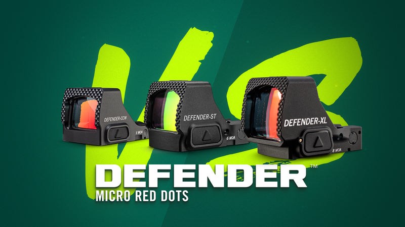 Vortex Optics Defender-XL Micro Waterproof 8 MOA Red Dot Sight (DFXL-MRD8)