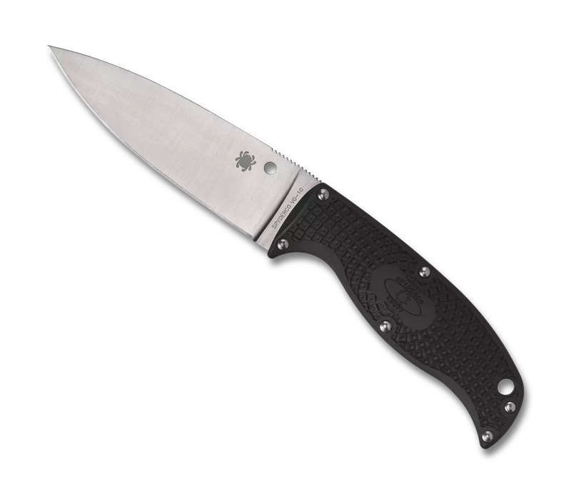 Spyderco Enuff 2 Fixed 3.95" Plain Edge Blade Knife (FB31PBK2)