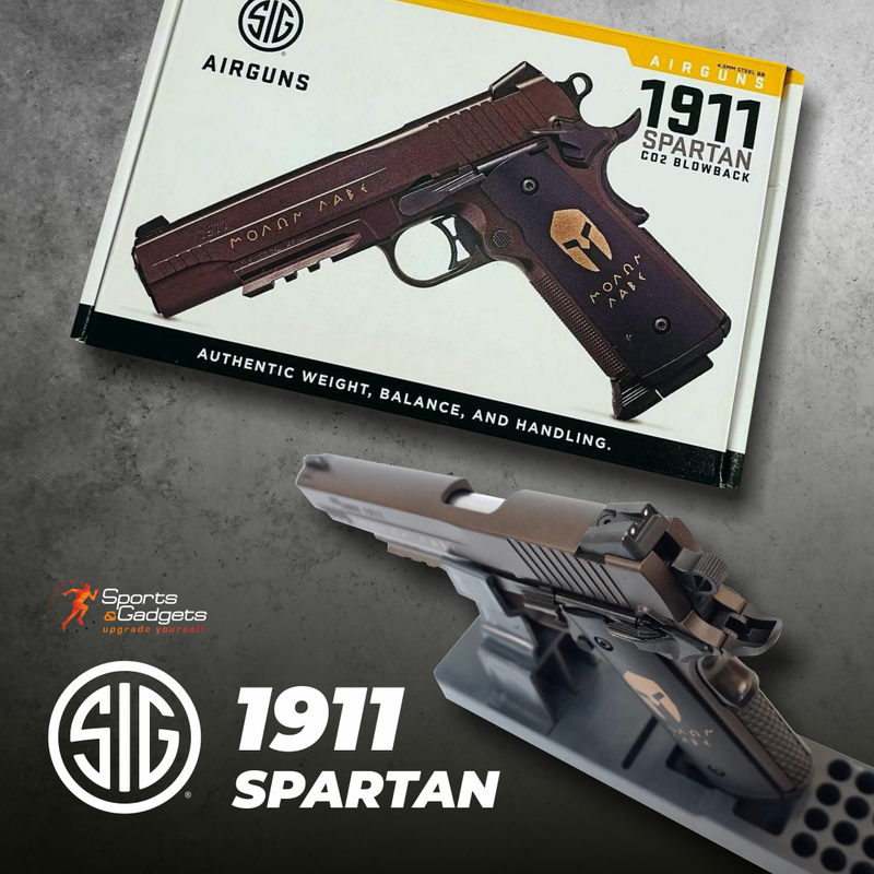 Sig Sauer 1911 Spartan Air Pistol .177 CAL CO2 Air Gun, AIR-1911BB-SPARTAN