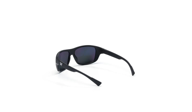 Vortex Optics Jackal Sunglasses UV Protection, Polarized, Ballistic Rated, Black/Smoke - No Mirror (EJA-BKS)