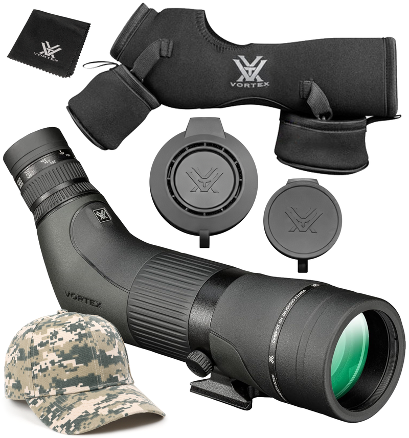 Vortex Optics Crossfire HD 16-48x65 Angled Spotting Scope (CF-65A)