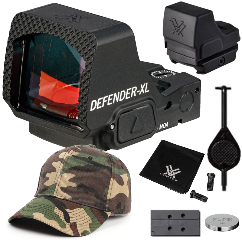 Vortex Optics Defender-XL Micro Waterproof 5 MOA Red Dot Sight (DFXL-MRD5)