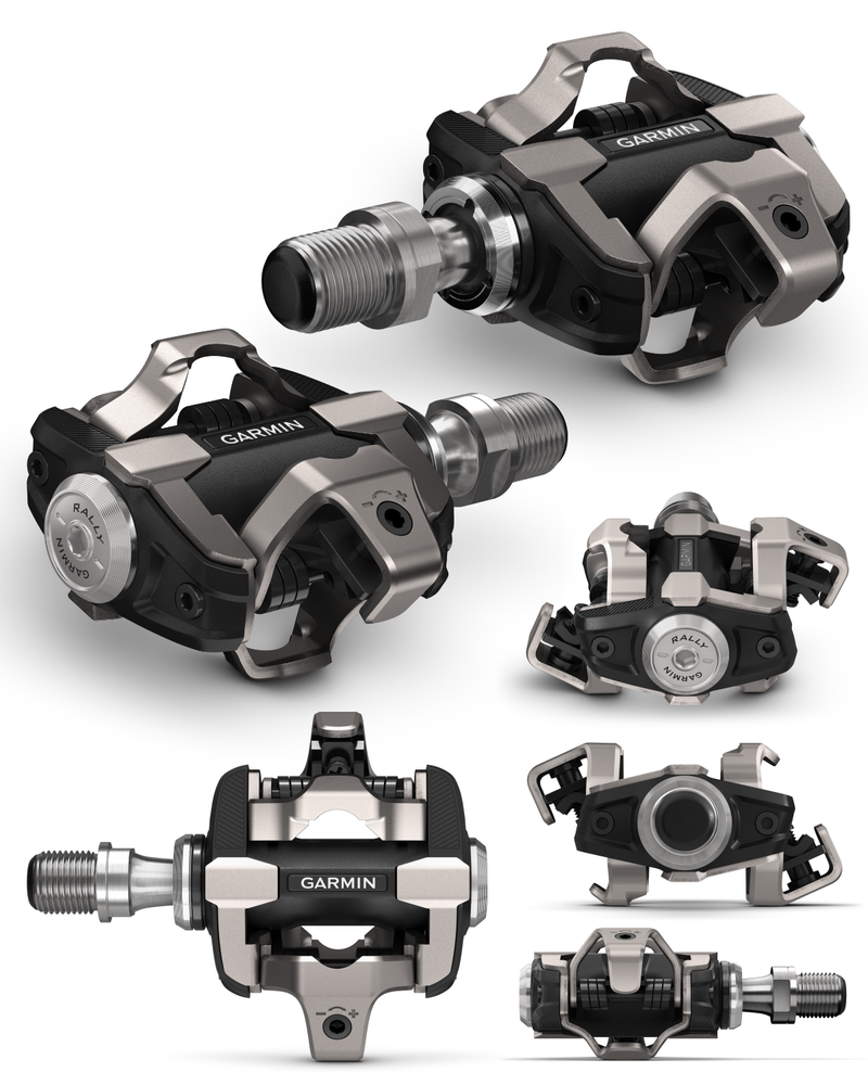 Garmin Rally XC100 Single-Sensing Power Meter Pedal, SHIMANO SPD Cleat Compatibility, Reliable Power & Cadence Tracking 010-02388-05