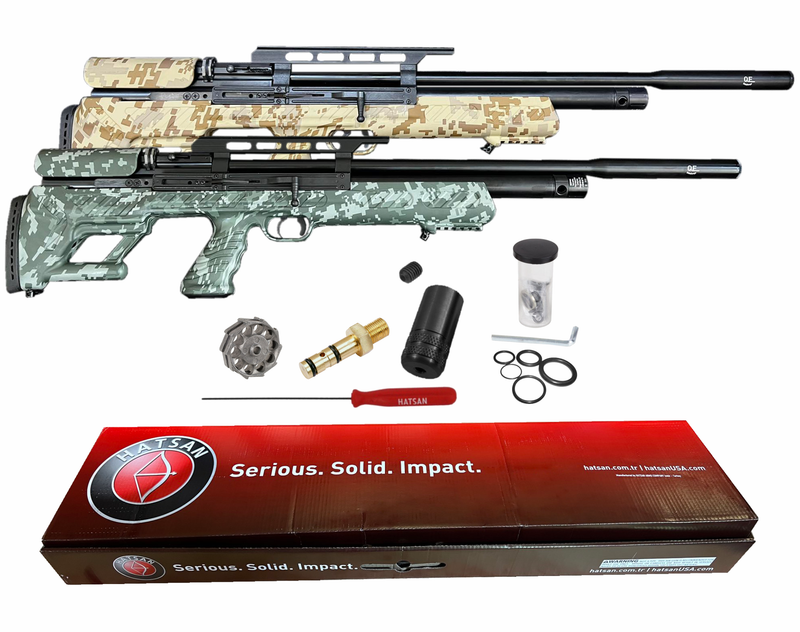 Hatsan BullBoss QE Limited Edition .25 Cal 1000 FPS 49 FPE Side Lever PCP Air Rifle