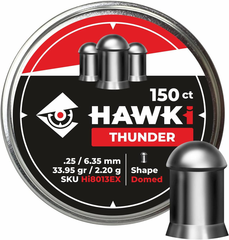 Hawki Airgun Ammo Pellets .177 / .22 / .25 / .30 / .35 Caliber Airgun Pellets Slugs Airrifle Ammo