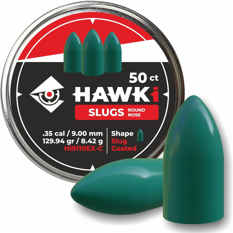 Hawki Airgun Ammo Pellets .177 / .22 / .25 / .30 / .35 Caliber Airgun Pellets Slugs Airrifle Ammo