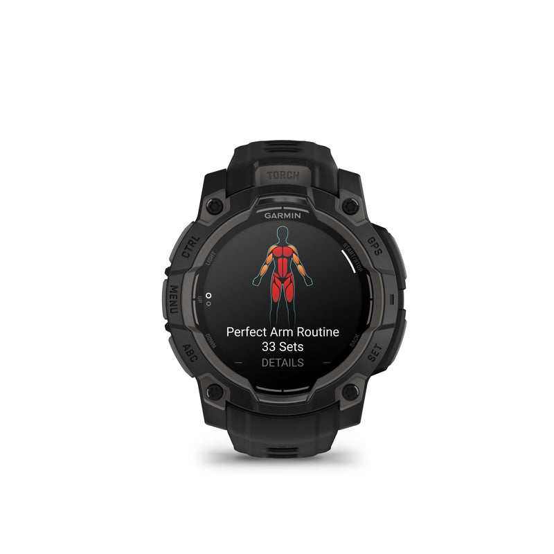 Garmin Instinct 3 Rugged Outdoor GPS Smartwatch, Wearable4U