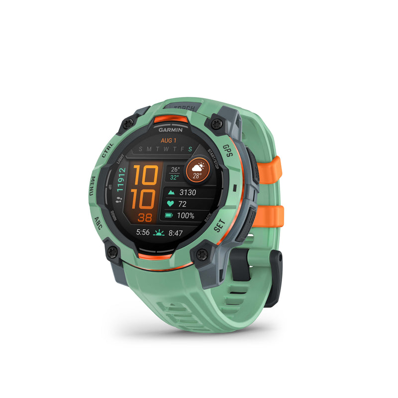 Garmin Instinct 3 Rugged Outdoor GPS Smartwatch, Wearable4U