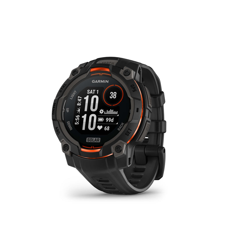 Garmin Instinct 3 Rugged Outdoor GPS Smartwatch, Wearable4U