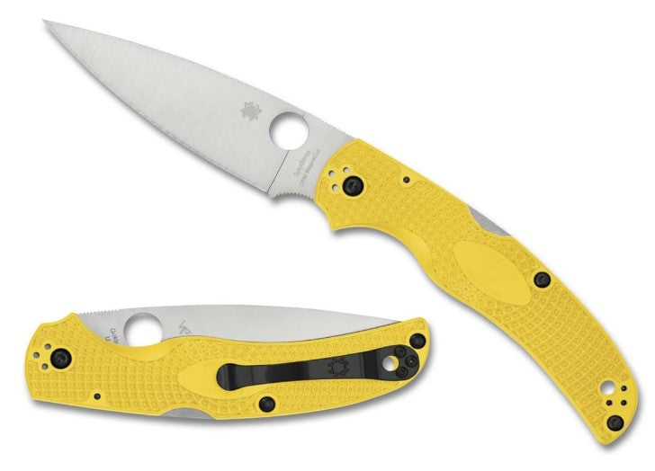 Spyderco Native Chief Knife Lightweight Salt CPM MagnaCut YELLOW C244PYL