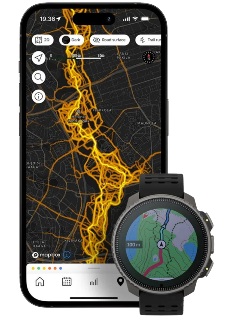 SUUNTO Vertical Adventure GPS Watch, Large Screen, Offline Maps, Solar Charging, Wearable4U