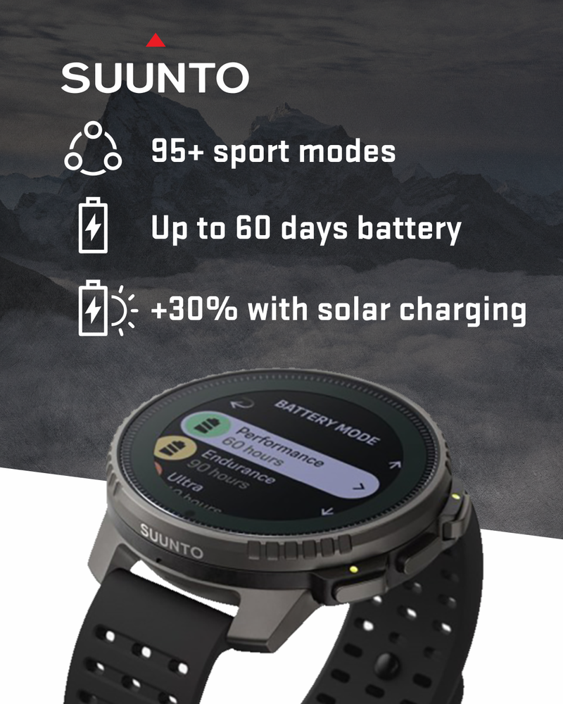 SUUNTO Vertical Adventure GPS Watch, Large Screen, Offline Maps, Solar Charging, Wearable4U