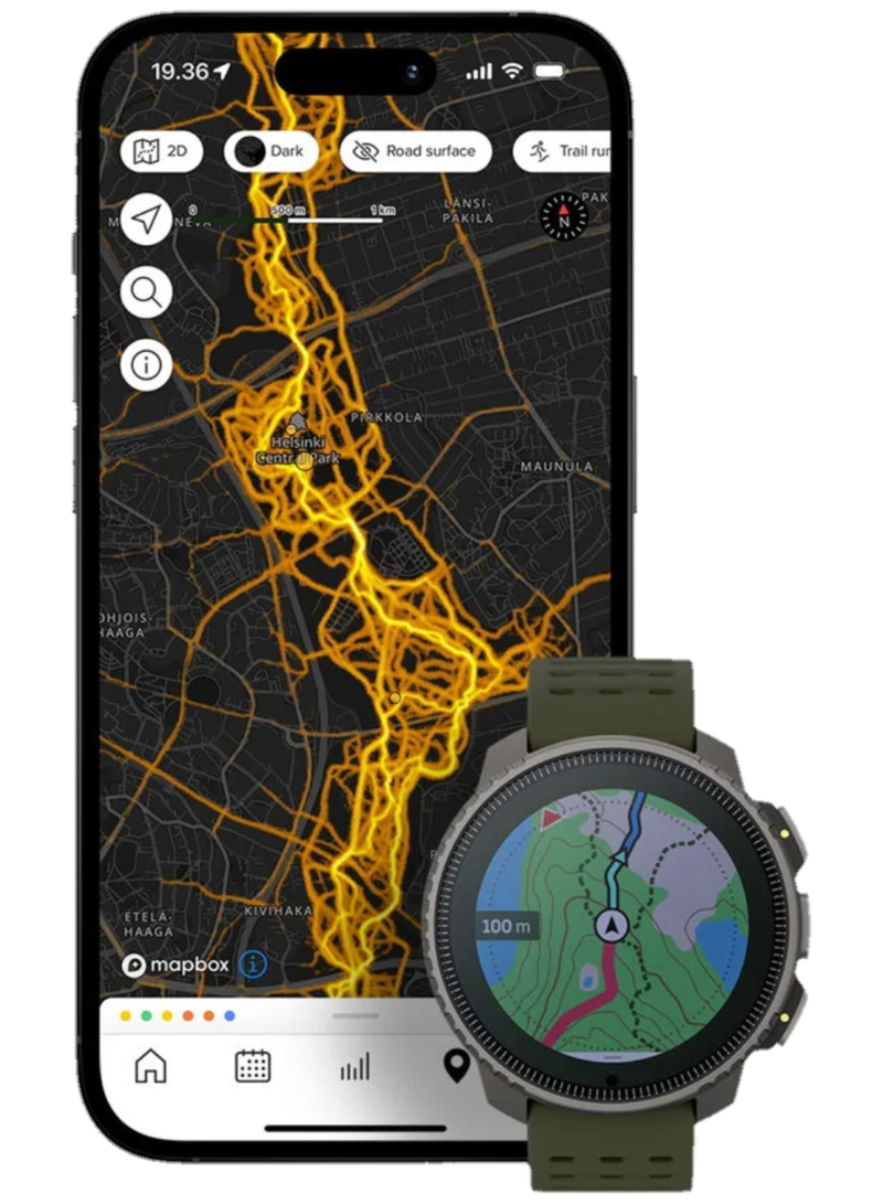 SUUNTO Vertical Adventure GPS Watch, Large Screen, Offline Maps, Solar Charging, Wearable4U