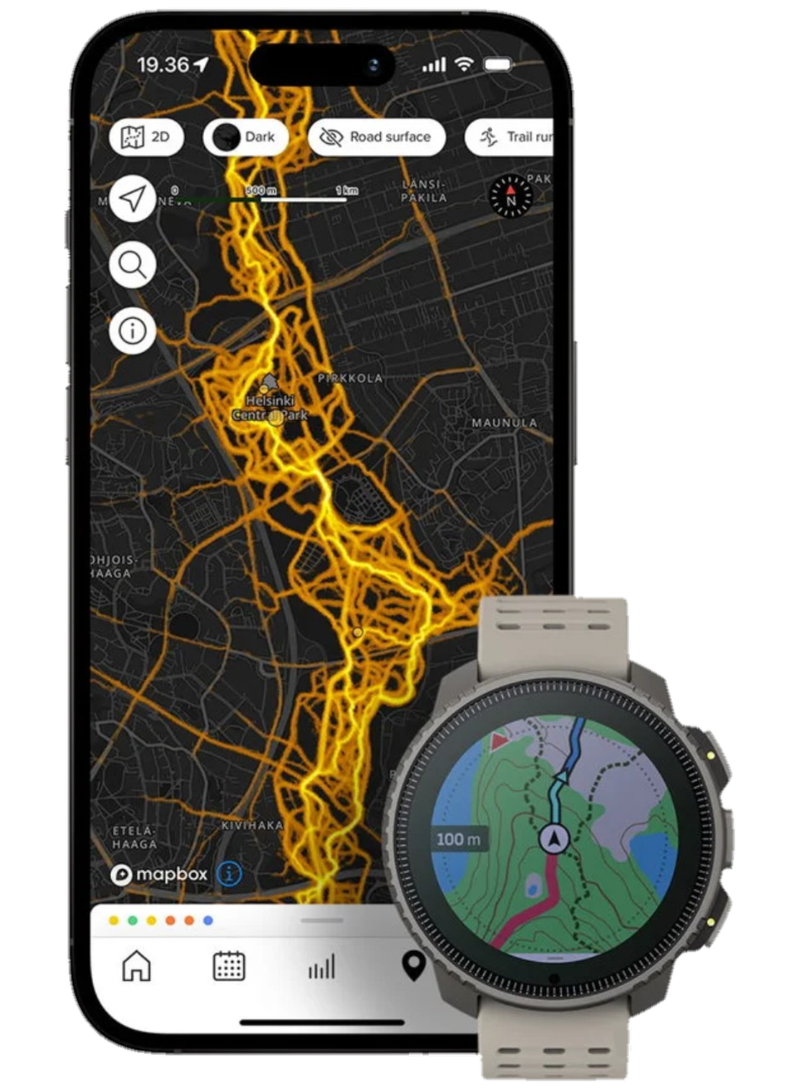 SUUNTO Vertical Adventure GPS Watch, Large Screen, Offline Maps, Solar Charging, Wearable4U