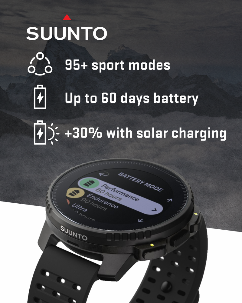 SUUNTO Vertical Adventure GPS Watch, Large Screen, Offline Maps, Solar Charging, Wearable4U