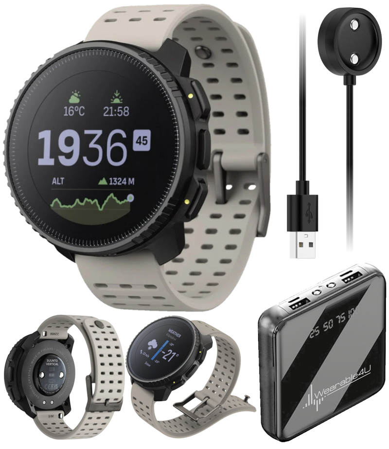 SUUNTO Vertical Adventure GPS Watch, Large Screen, Offline Maps, Solar Charging, Wearable4U