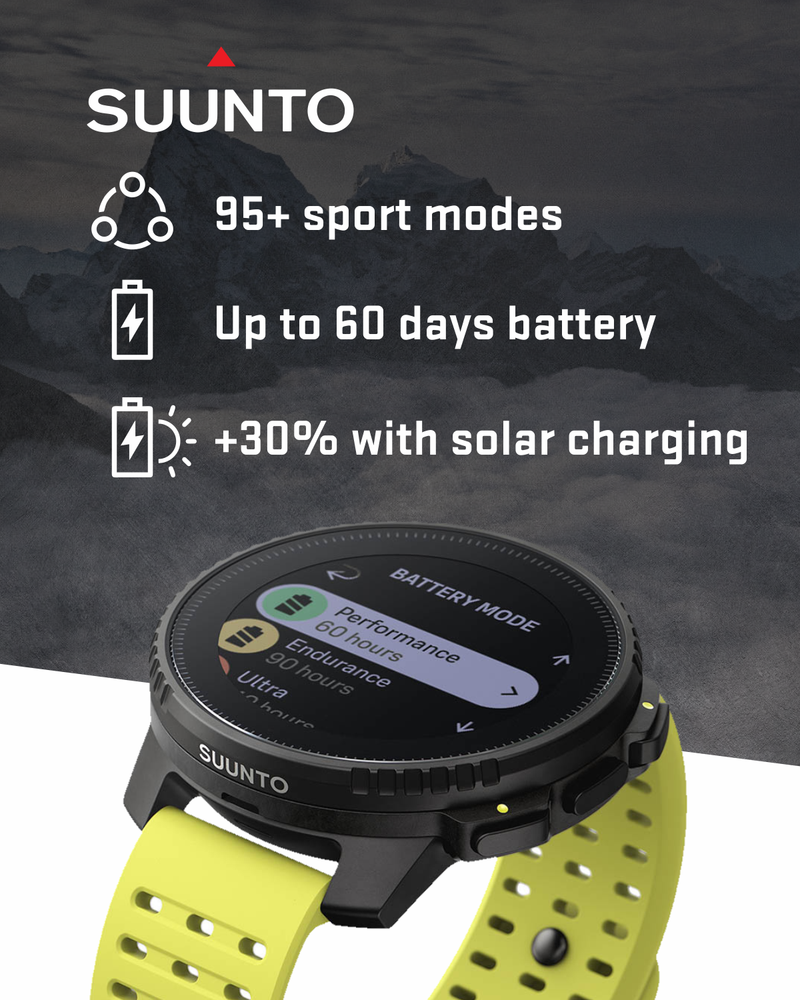 SUUNTO Vertical Adventure GPS Watch, Large Screen, Offline Maps, Solar Charging, Wearable4U