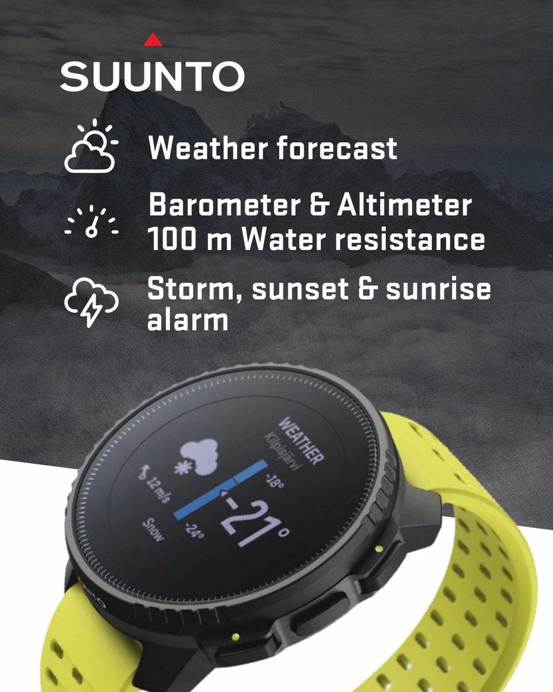 SUUNTO Vertical Adventure GPS Watch, Large Screen, Offline Maps, Solar Charging, Wearable4U