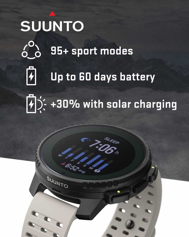 SUUNTO Vertical Adventure GPS Watch, Large Screen, Offline Maps, Solar Charging, Wearable4U