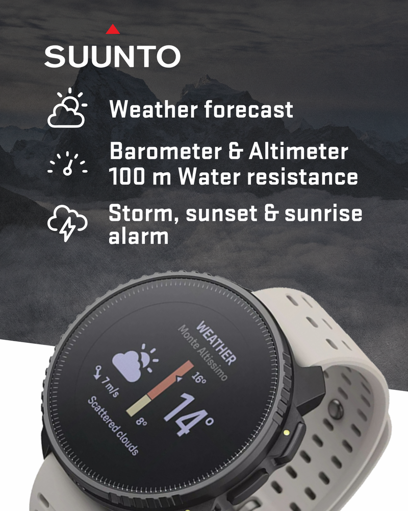 SUUNTO Vertical Adventure GPS Watch, Large Screen, Offline Maps, Solar Charging, Wearable4U