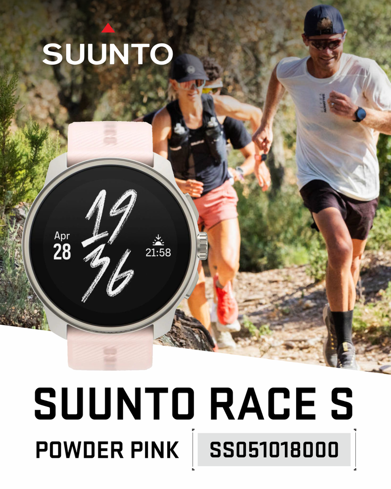 Suunto Race S GPS Sports Smartwatch, AMOLED Touchscreen w/ 13D Standby, Dualband GNSS, Global Offline Map, Advanced Training with Wearable4U Power Bank Bundle