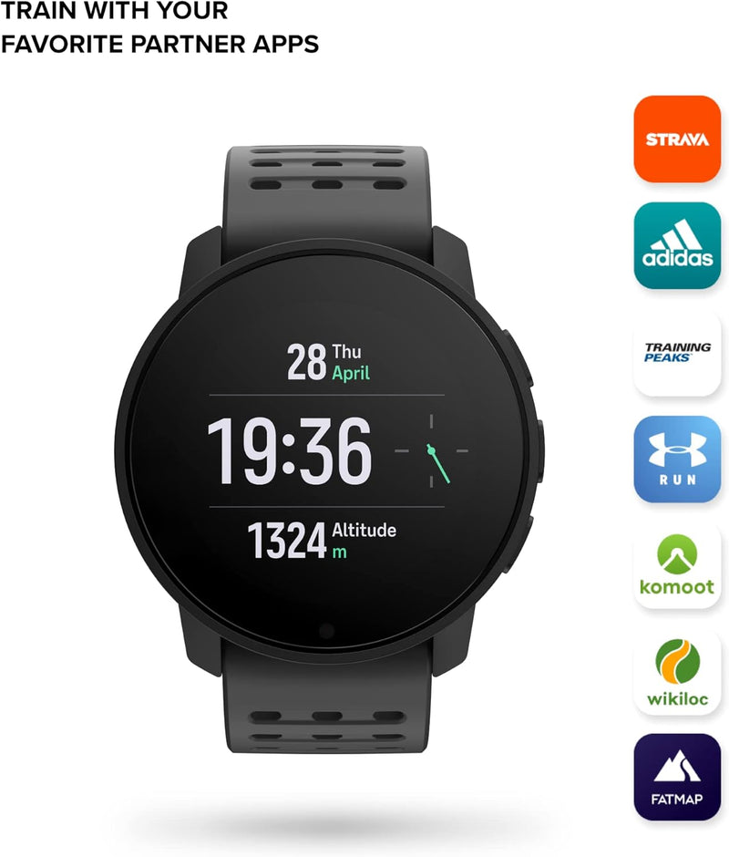 SUUNTO 9 Peak Pro Smartwatch, GPS Watch, 43mm Screen, Sapphire, Up to 12 Days Long-lasting Battery