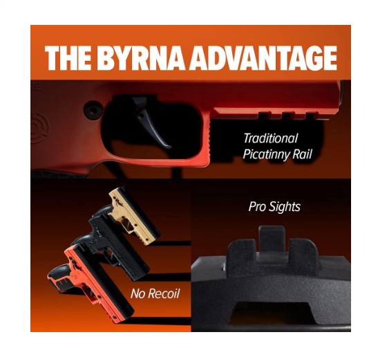 Byrna SD Paintball Launcher Universal Kit Self Defense .68 Caliber with CO2 & Kinetic Balls